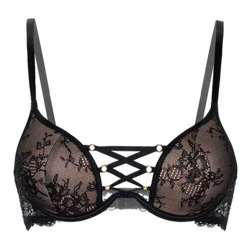 Бюстгальтер push-up женский GRACIJA-RIM 10790-003319 черный 75B в Милавица