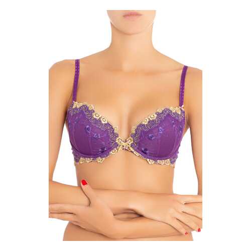 Бюстгальтер женский GRACIJA-RIM 10590-001587 фиолетовый 75A в Милавица